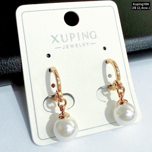 Сережки Xuping18К 20407 (2.4см.)